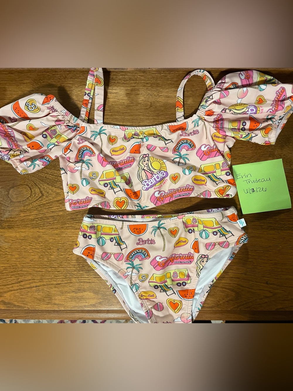 Posh Peanut Malibu Barbie Two Piece Swimsuit